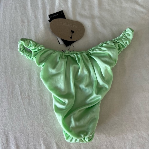 Isa Boulder Jessie Satin-Stretch Bottom in Honeydew - Picture 10 of 16